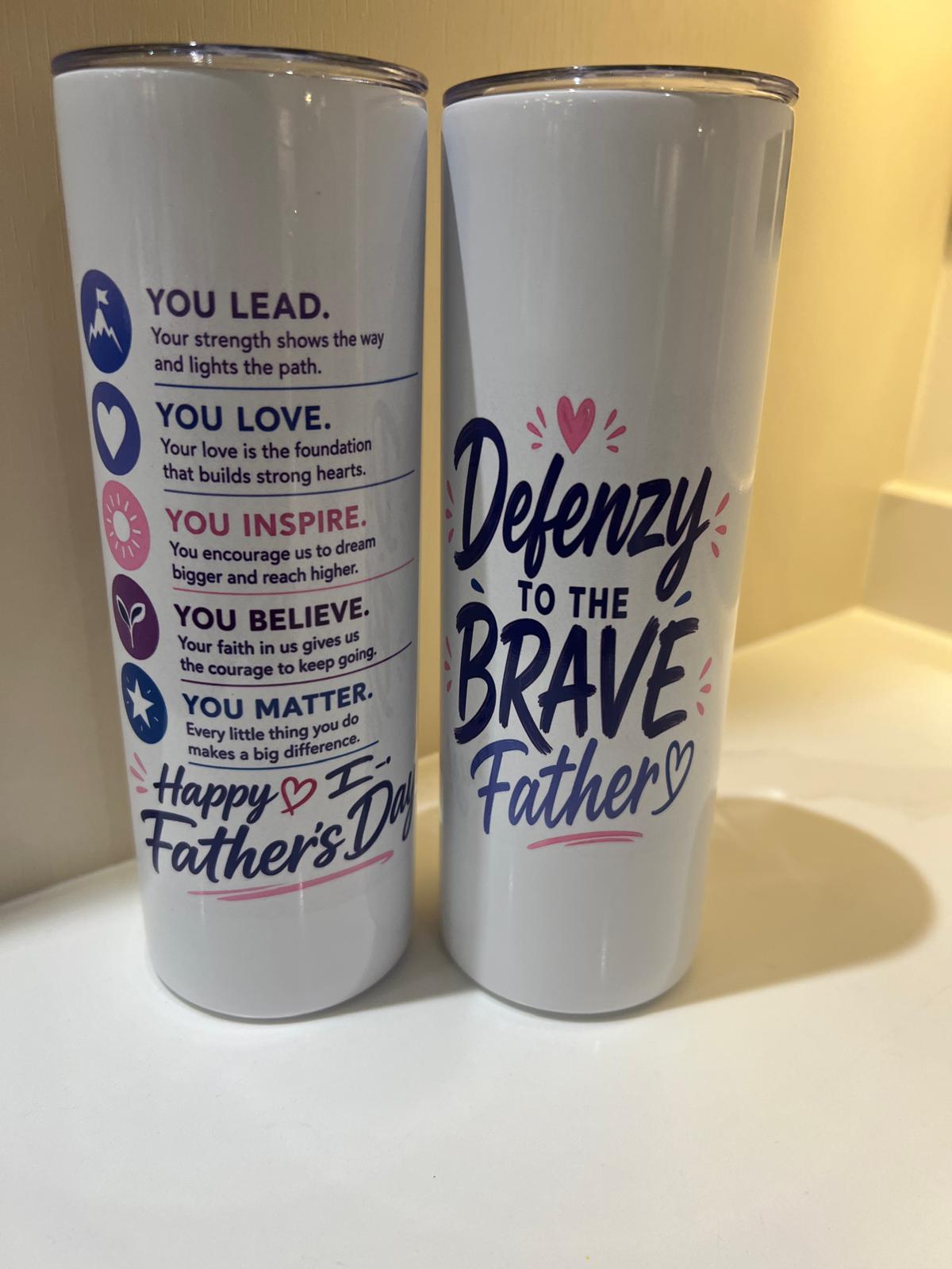 Father's Day tumbler pair