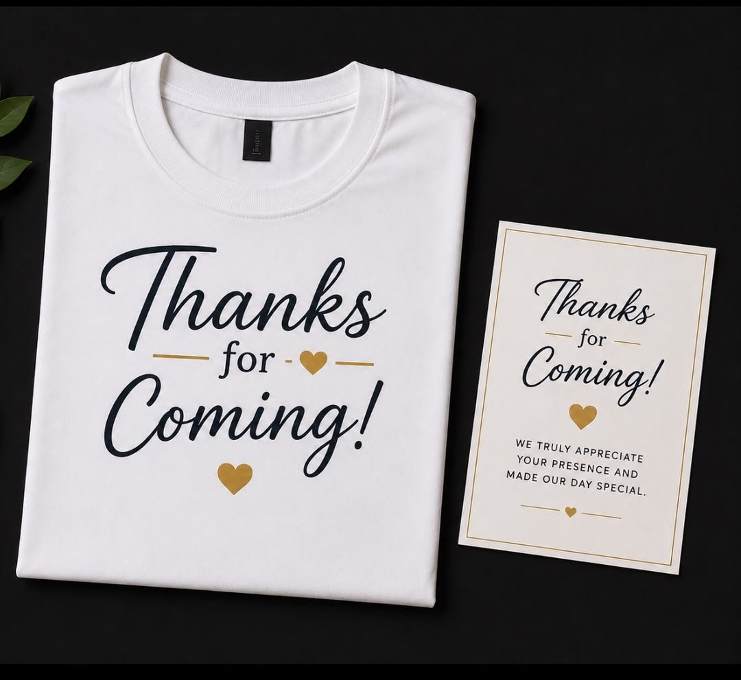 Signature Souvenir Gift Set — custom printed by Leeshprint