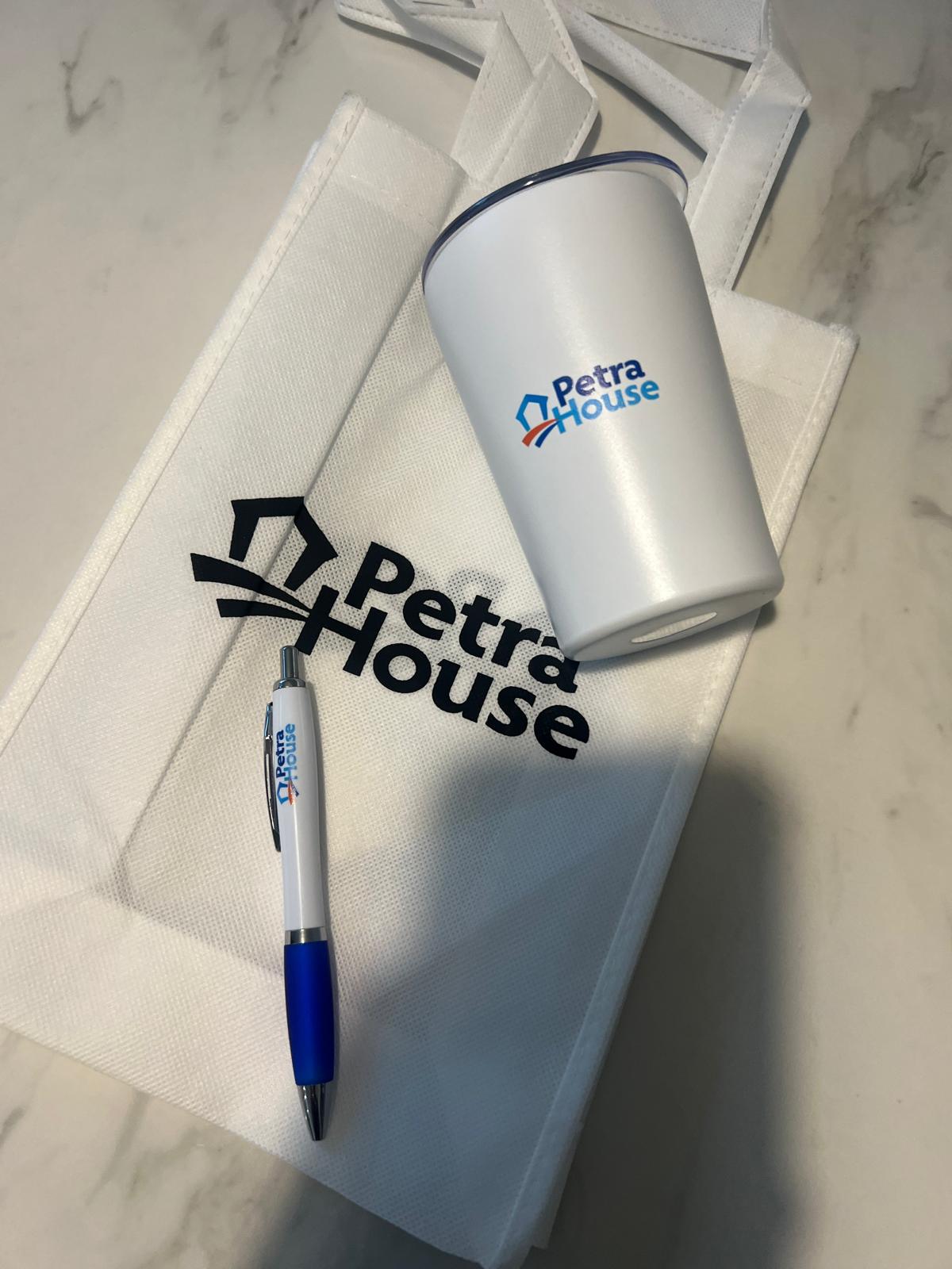 Petra House branded merchandise